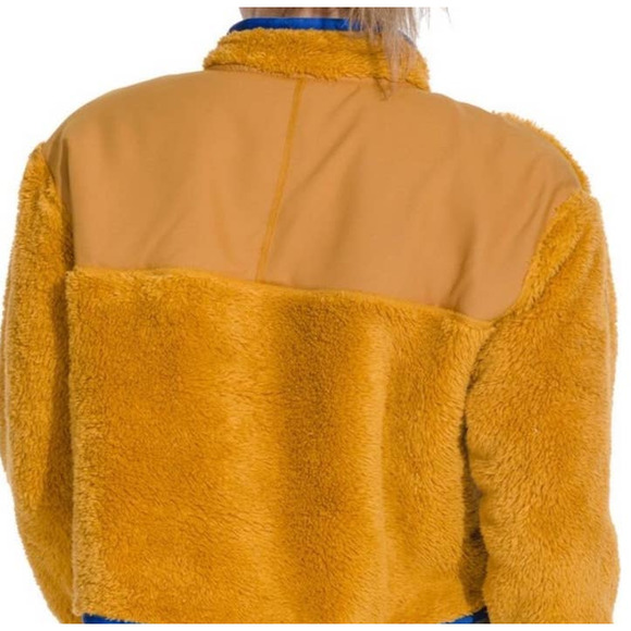 Nike Teddy Bear Sherpa Cropped Pullover Jacket Size L - Picture 5 of 9